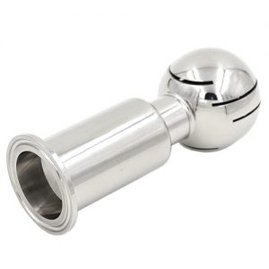 ss rotary spray ball triclamp end