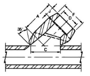 socketweld lateral outlet